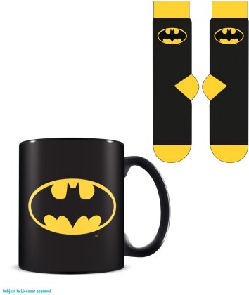 Batman: Logo - Mug & Sock Set