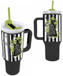 Beetlejuice - Mug de voyage en acier inoxydable 1.2L