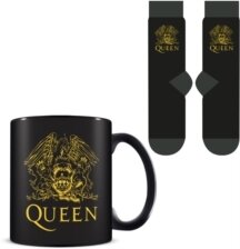 Queen - Queen (Logo) Mug & Sock Set