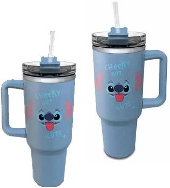 Lilo et Stitch - Mug de voyage en acier inoxydable "Stitch" 1.2L