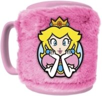 Super Mario - Princess Peach Fuzzy Mug