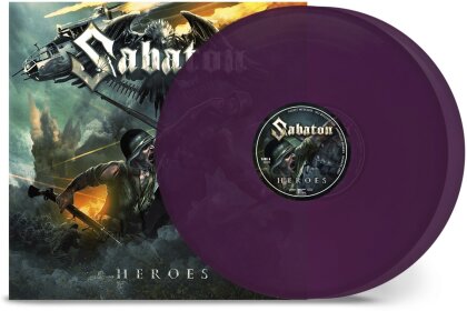 Sabaton - Heroes (2024 Reissue, Nuclear Blast, Édition 10ème Anniversaire, Transparent Violet Vinyl, 2 LP)