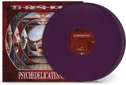 Threshold - Psychedelicatessen (2024 Reissue, Remixed & Remastered, Nuclear Blast, Transparent Violet Vinyl, 2 LPs)