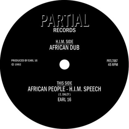 Earl 16 - African People - Him Speech (7" Single)