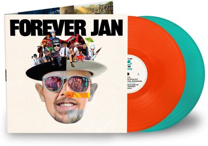 Jan Delay (Beginner) - Forever Jan - 25 Jahre Jan Delay (Limited Edition, neon-orange + mint vinyl, 2 LPs)