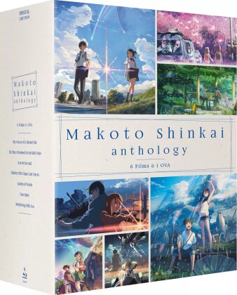 Makoto Shinkai Anthology - 6 Films & 1 OVA (Édition Collector Spéciale, 6 Blu-ray)
