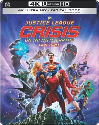Justice League: Crisis on Infinite Earths - Part Three (2024) (Édition Limitée, Steelbook)