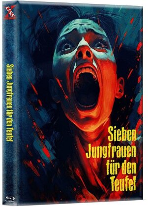 Sieben Jungfrauen für den Teufel (1968) (Cover C, Wattiert, Limited Edition, Mediabook, 2 Blu-rays)