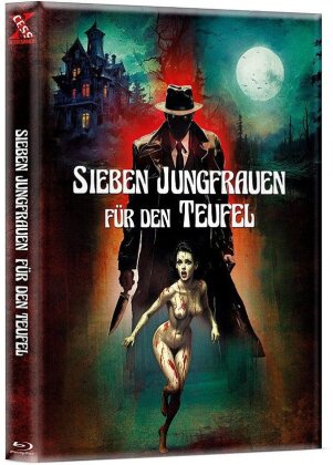 Sieben Jungfrauen für den Teufel (1968) (Cover B, Wattiert, Édition Limitée, Mediabook, 2 Blu-ray)