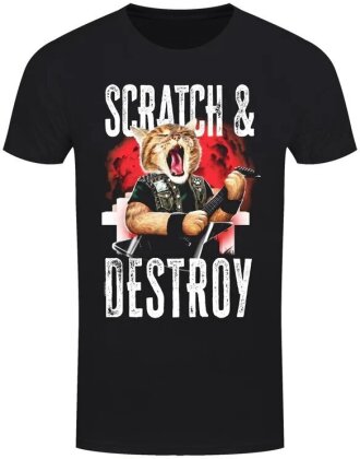 Playlist Pets: Scratch & Destroy - Men's T-Shirt - Taglia XXL