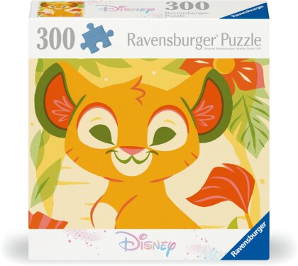 Ravensburger Puzzle 12001045 - Simba - 300 Teile Disney Puzzle für Erwachsene und Kinder ab 8 Jahren