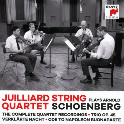 Juilliard String Quartet & Arnold Schönberg (1874-1951) - The Juilliard String Quartet Plays Schoenberg (7 CD)