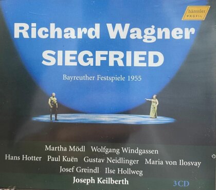 Richard Wagner (1813-1883), Joseph Keilberth, Martha Mödl & Wolfgang Windgassen - Siegfried (Bayreuther Festspiele 1955) (3 CDs)