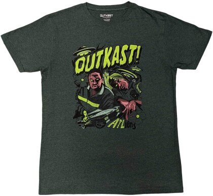 Outkast Unisex T-Shirt - ATLiens - Taille S