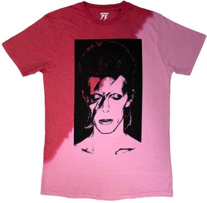 David Bowie Unisex T-Shirt - Aladdin Sane (Wash Collection)