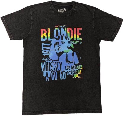 Blondie Unisex T-Shirt - Whiskey A Go Go - Grösse S