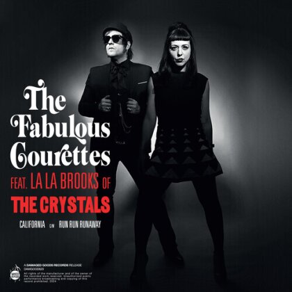 The Courettes - California (Red Vinyl, 7" Single)