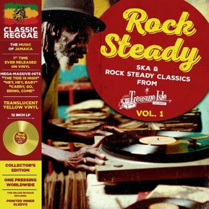 Rock Steady - Ska & Rock Steady Classics From Treasure Isle V. 1 (Édition Deluxe, Édition Limitée, Colored, LP)