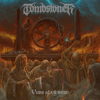 Tombstoner - Victims Of Vile Torture (2024 Reissue, Redefining Darkness, Blue Vinyl, LP)