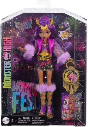 Monster High Clawdeen Monster - Fest Puppe, Tier, Bekleidung,