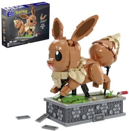 Mega Bloks Pokemon - Pokemon Build With Motion Eevee Building Toy Set