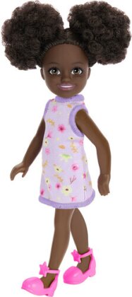 Barbie - Barbie Chelsea Friend Floral Dress & Pink Shoes