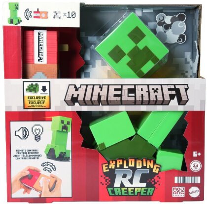 Minecraft: explodierender ferngesteuerter Creeper - Spielfigur