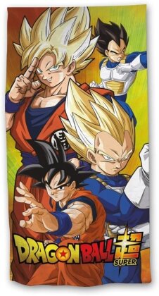 Linge - Goku & Vegeta super saiyan - Dragon Ball - 70 x 140 cm