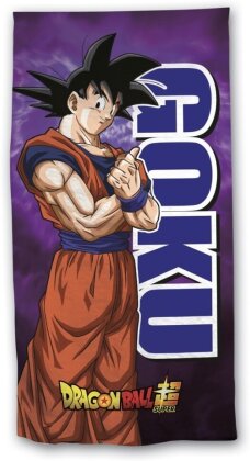 Linge violet - Son Goku - Dragon Ball - 70 x 140 cm