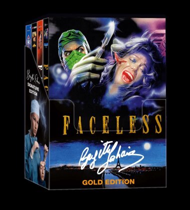 Faceless (1988) (Gold Édition, Cover A, Cover B, Cover C, Cover D, Édition Limitée, Mediabook, 4K Ultra HD + 7 Blu-ray + DVD)