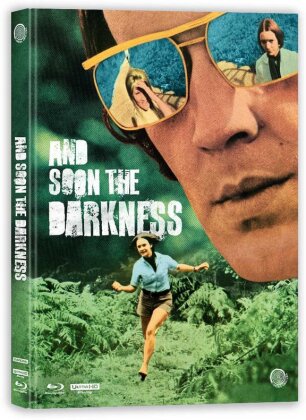 And Soon The Darkness (1970) (Cover B, Édition Limitée, Mediabook, 4K Ultra HD + Blu-ray)