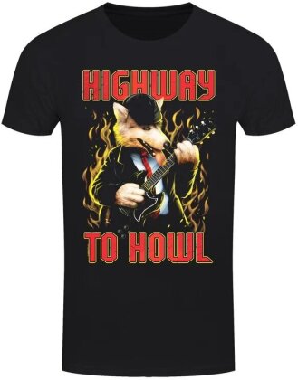 Playlist Pets: Highway To Howl - Men's T-Shirt - Grösse M