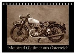 Motorrad Oldtimer aus Österreich (Tischkalender 2025 DIN A5 quer) - CALVENDO Monatskalender