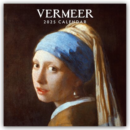 Johannes Vermeer - Jan Vermeer 2025 - 16-Monatskalender