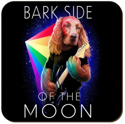 Playlist Pets: Bark Side Of The Moon - Coaster