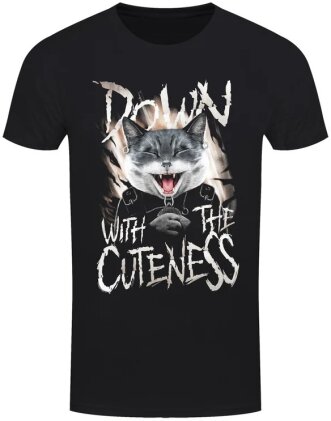 Playlist Pets: Down with the Cuteness - Men's T-Shirt - Grösse M