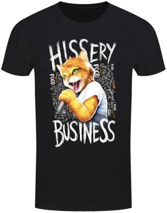 Playlist Pets: Hissery Business - Men's T-Shirt - Grösse XL