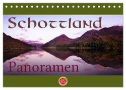 Schottland Panoramen (Tischkalender 2025 DIN A5 quer) - CALVENDO Monatskalender