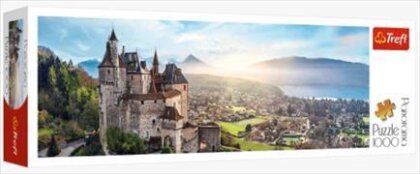 Puzzle 1000 Panorama - Schloss Menthon, Frankreich