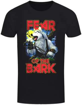Playlist Pets: Fear Of The Bark - Men's T-Shirt - Grösse S