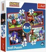 4 in 1 Puzzle - Sonic