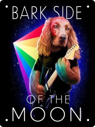Playlist Pets: Bark Side Of The Moon - Mini Tin Sign