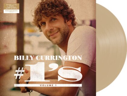 Billy Currington - #1'S - Volume 1 (Édition Limitée, Transparent Tan Vinyl, LP)