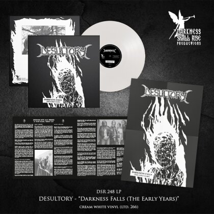 Desultory - Darkness Falls (The Early Years) (Cream White Vinyl, LP)