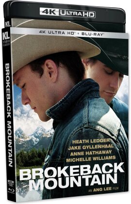 Brokeback Mountain (2005) (Kino Lorber Studio Classics, 4K Ultra HD + Blu-ray)