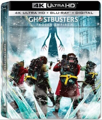 Ghostbusters: Frozen Empire (2024) (Édition Limitée, Steelbook, 4K Ultra HD + Blu-ray)