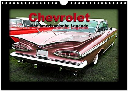 Chevrolet eine amerikanische Legende (Wandkalender 2025 DIN A4 quer) - CALVENDO Monatskalender