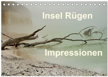Insel Rügen Impressionen (Tischkalender 2025 DIN A5 quer) - CALVENDO Monatskalender