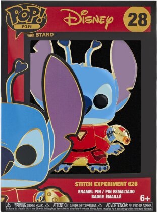 Funko Pop! Pin: Disney: Lilo and Stitch - Stitch Experiment 626 (Chance of Special Chase Edition)