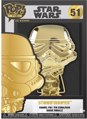 Funko Pop! Pin: Star Wars: Dark Side - Stormtrooper (Neon)